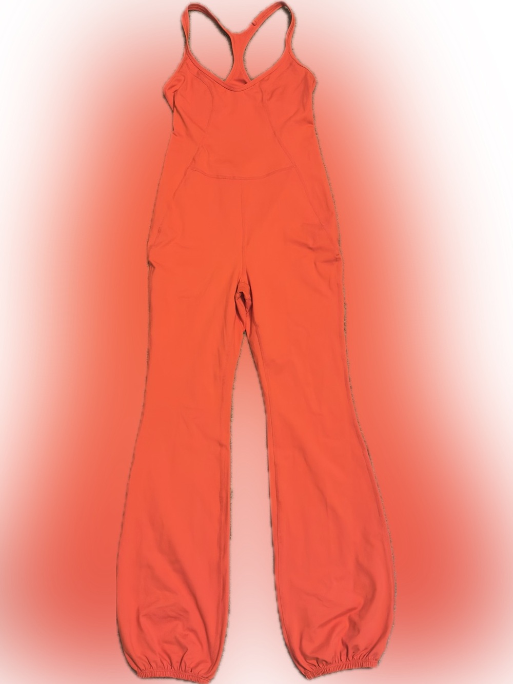 Free People Movement Let’s Bounce OnePiece Jumpsuit Flame Small